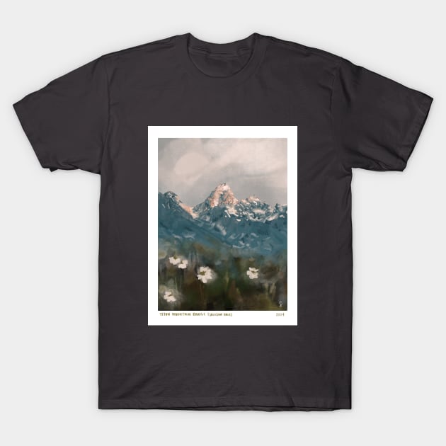 Grand Teton National Park Wyoming T-Shirt by sydneybrookeart